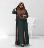 আফরিন এডজাস্ট কটি বোরকা টরে কালার - Image 2