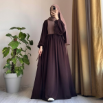 দুবাই চেরী কাপড়ের সামিরা বোরকা