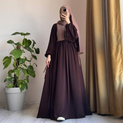 দুবাই চেরী কাপড়ের সামিরা বোরকা