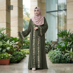 শিশির এমব্রয়ডারি বোরকা - Image 2