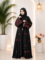 নকশী এমব্রয়ডারি আলাদা কটি বোরকা